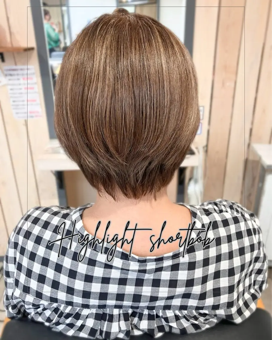 ショート ハイライト ⭐️こもだ⭐️ ⭐RISEHAIR⭐のヘアスタイル