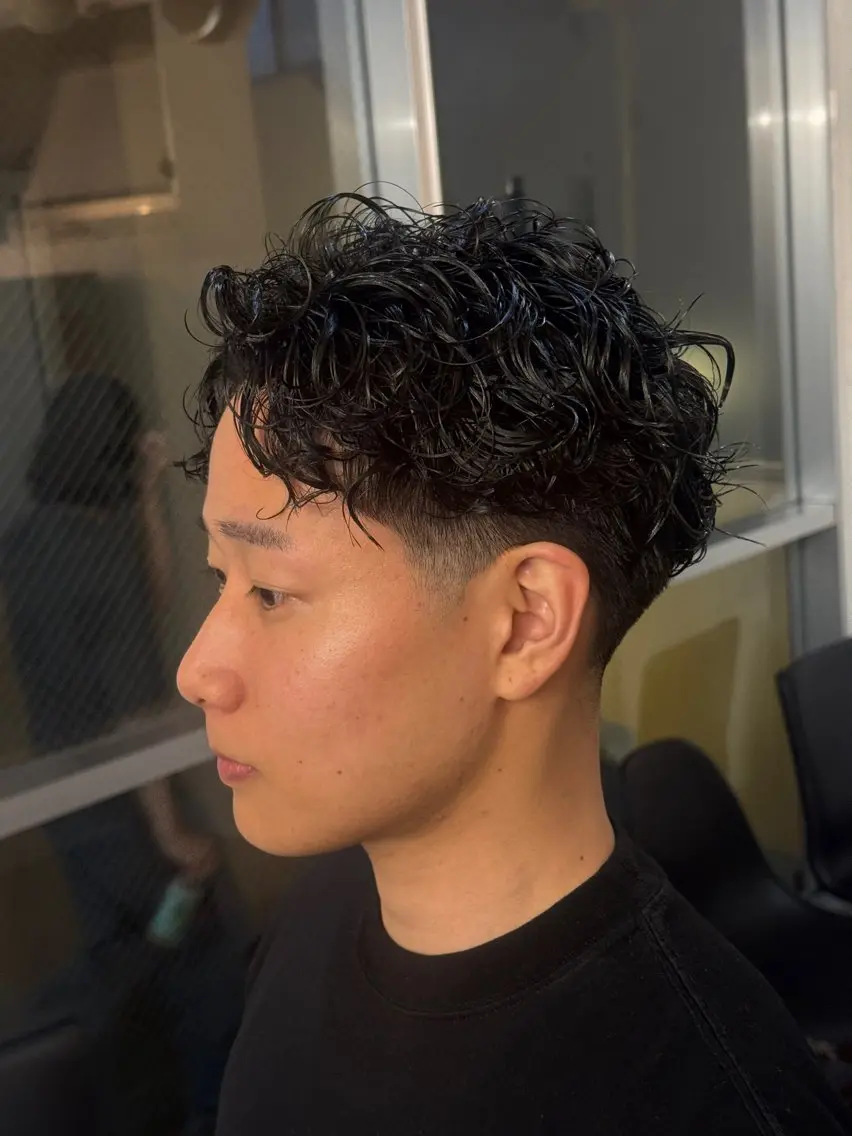 ショート パーマ UKヘア TE$⚡️HINのヘアスタイル