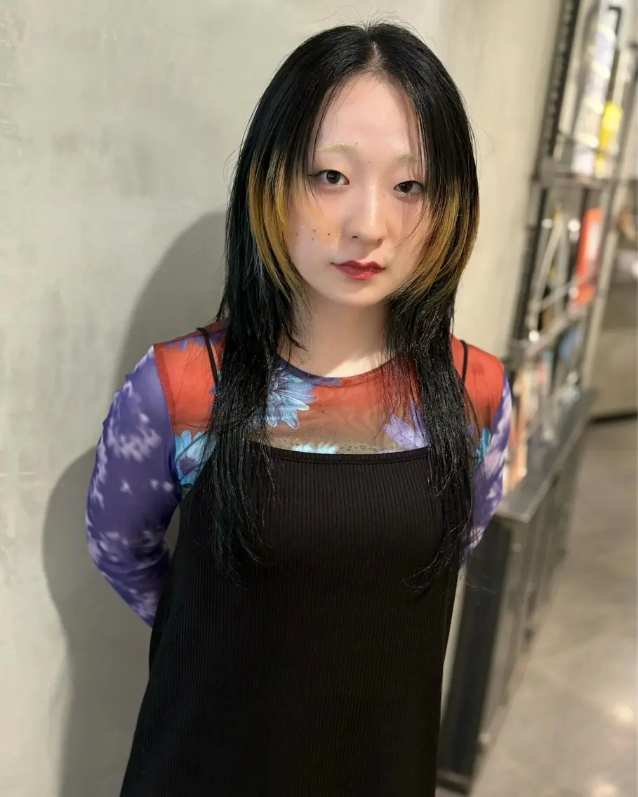 ロング カラー ヘアカラー トリートメント 優作 〜圧倒的信頼〜のヘアスタイル
