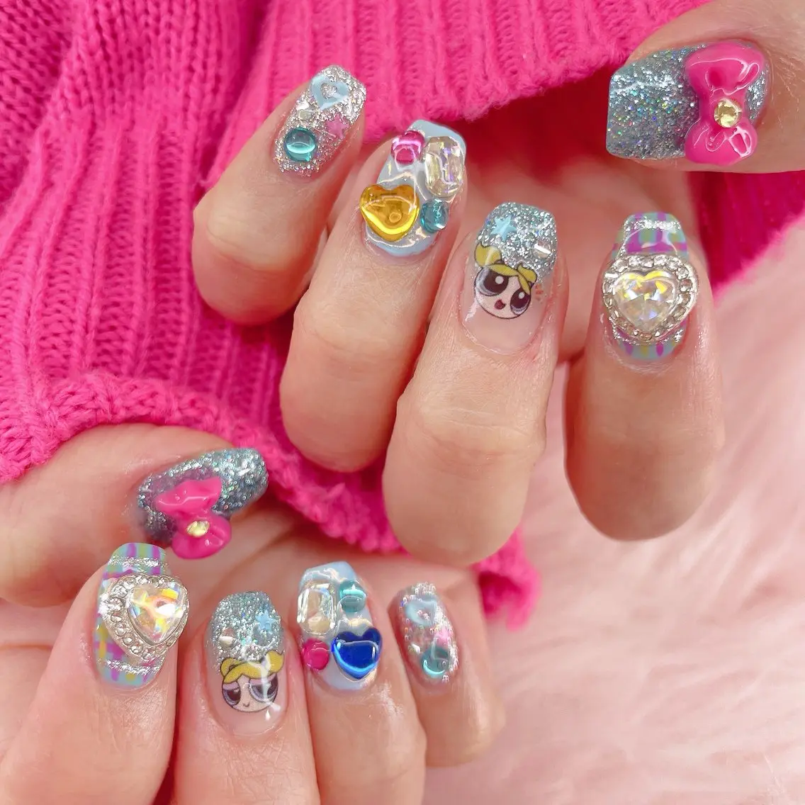 ネイル ハンドネイル MignonReve ♡EIMI🌈のネイルデザイン