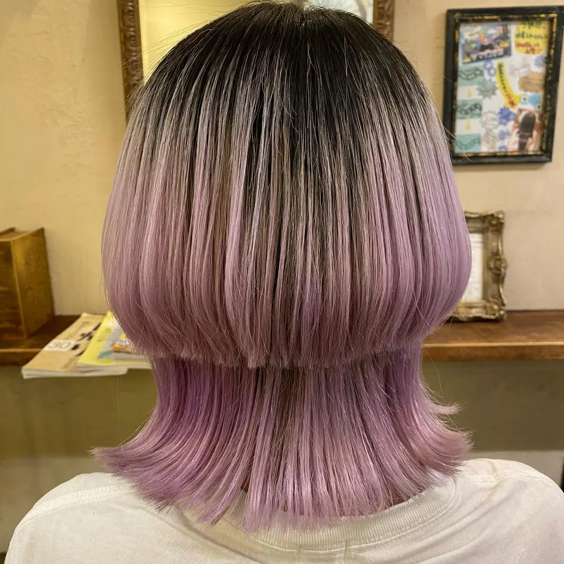 セミロング デザインカット veretta本店 店長　　小林孝史のヘアスタイル