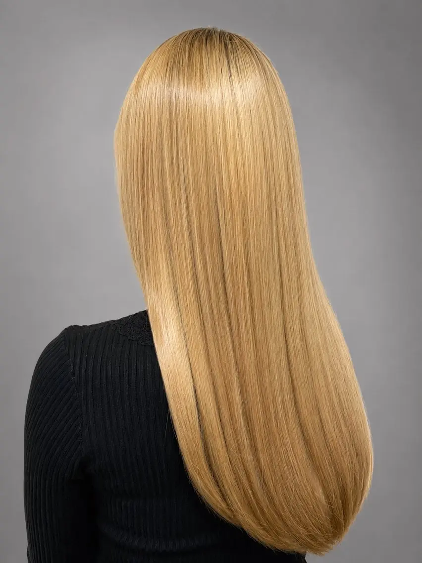 ロング 縮毛矯正 カット 縮毛矯正 トリートメント ダメージレス 桧山店長のヘアスタイル