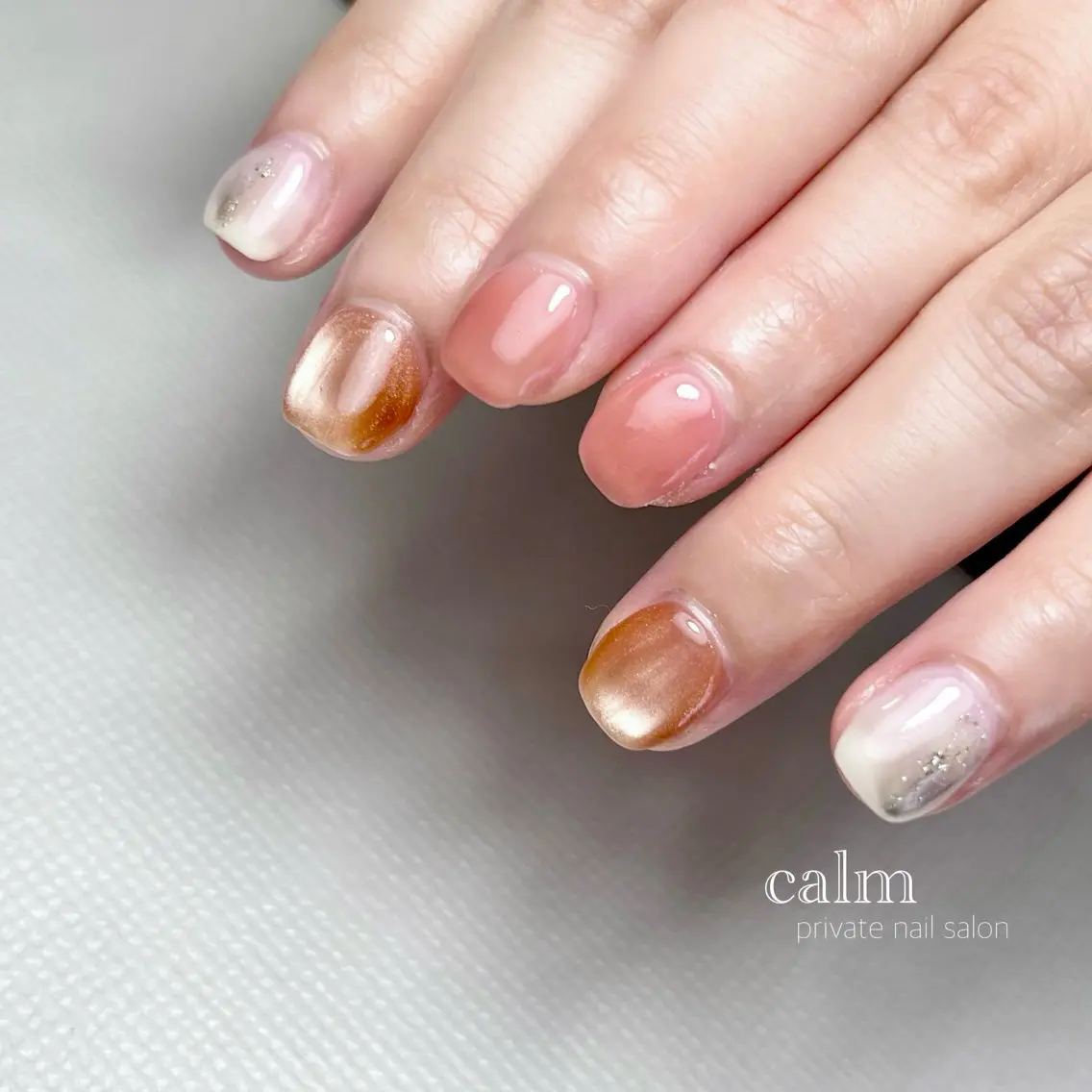 ネイル ハンドネイル calm 〔ｶｰﾑ〕のネイルデザイン