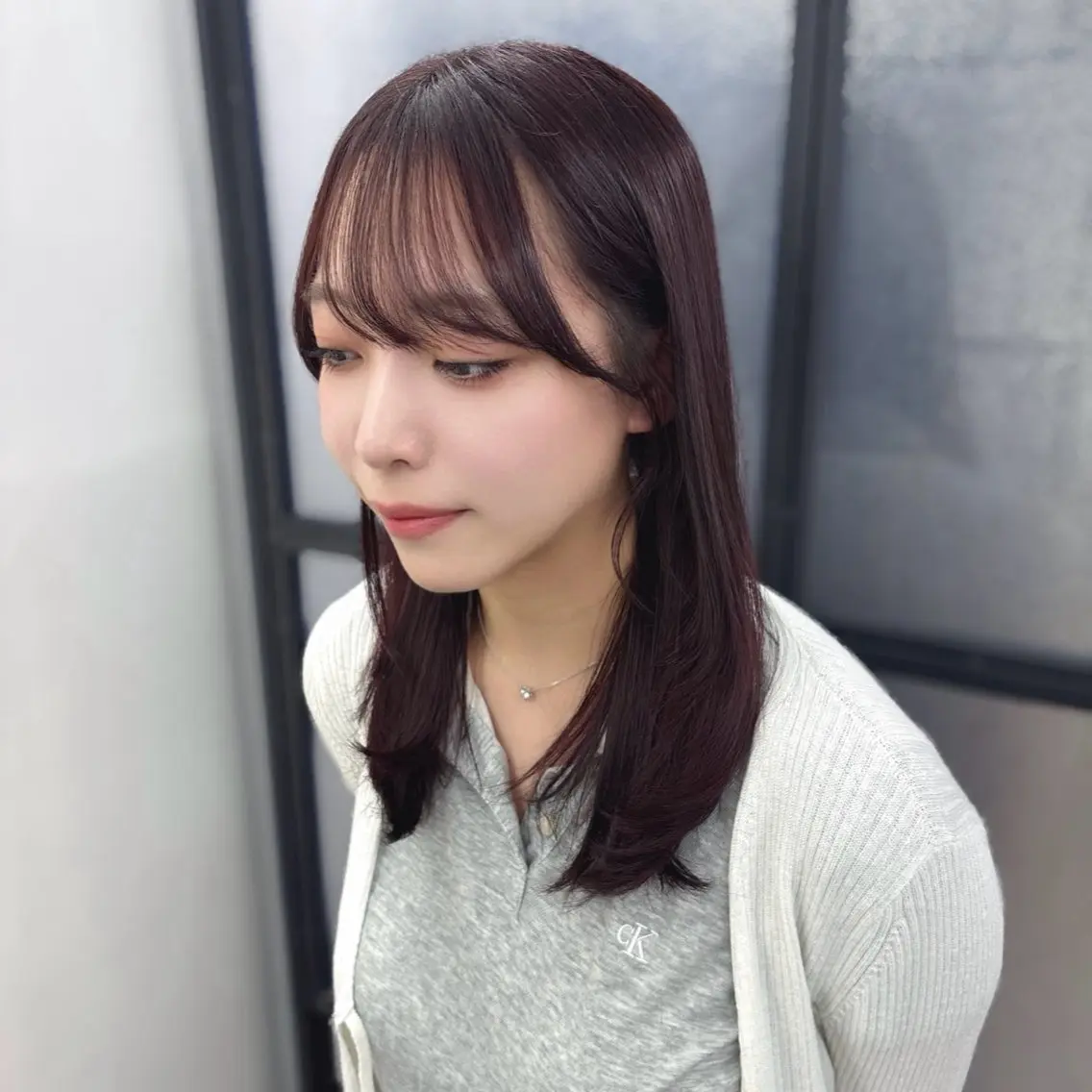 セミロング カラー ヘアカラー Ren. 🦋デザインカラーのヘアスタイル