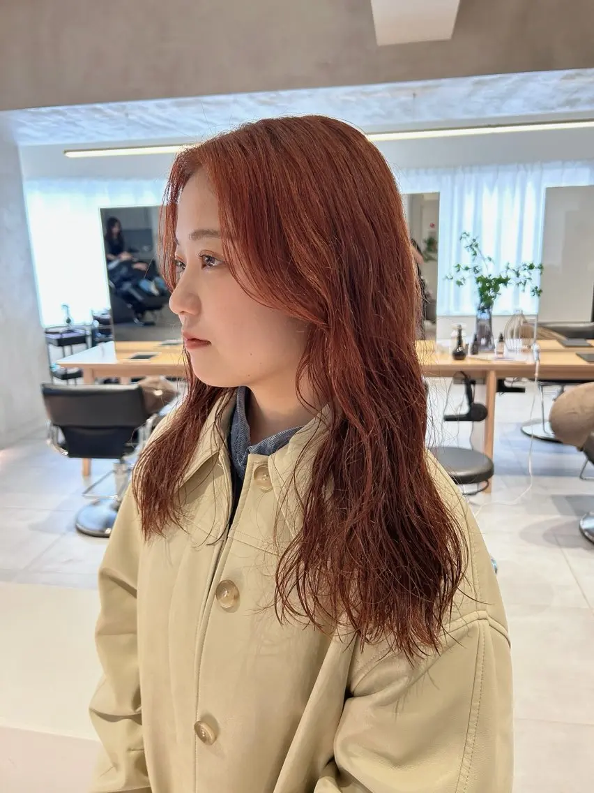 ロング カラー 🪞透け感&韓国ヘア 🪞honokaのヘアスタイル