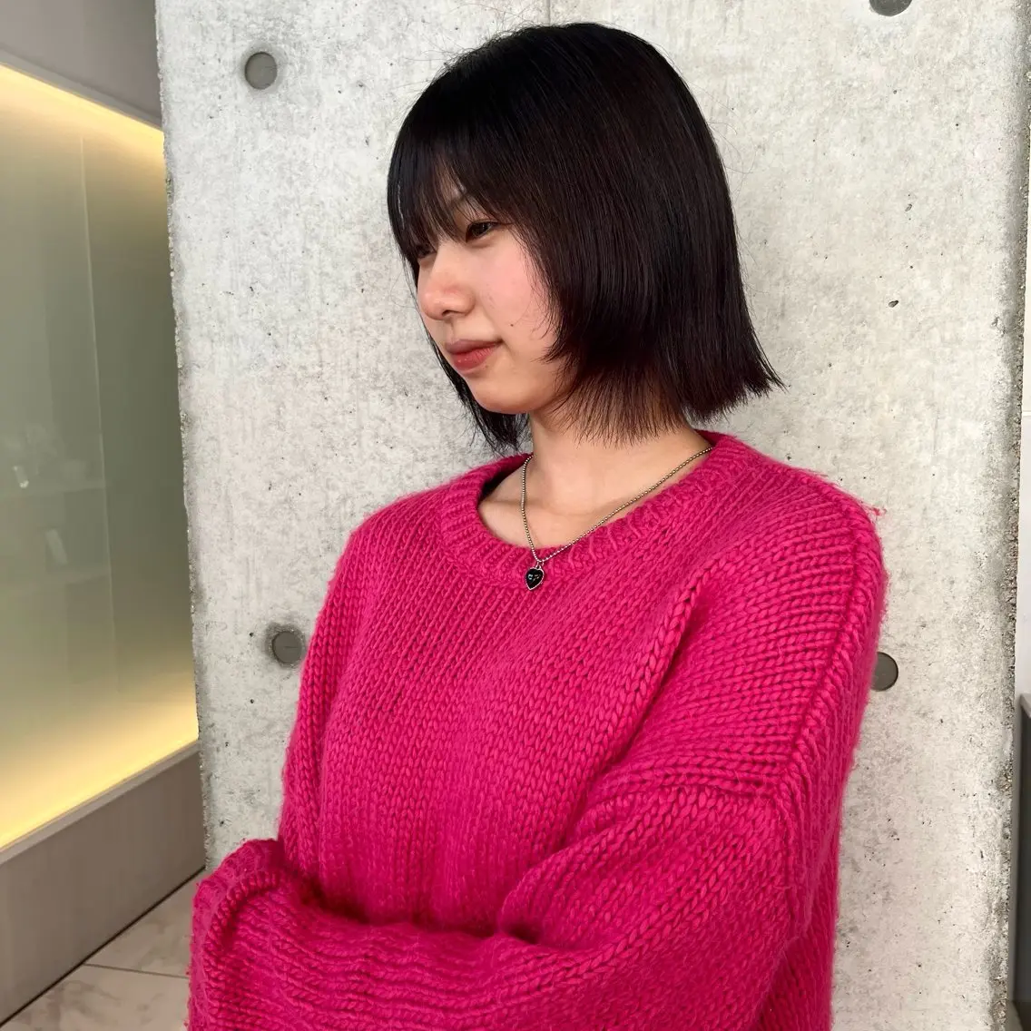 ショート カラー ディープパープル パープルカラー トリートメント カット ヘアカラー トリートメント Miyu🎀レイヤー ／透明感カラー🪽のヘアスタイル