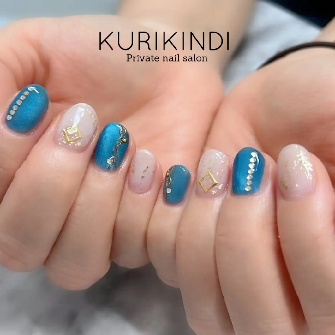 ネイル ジェルネイル ハンドネイル ネイルサロン KURIKINDIのネイルデザイン