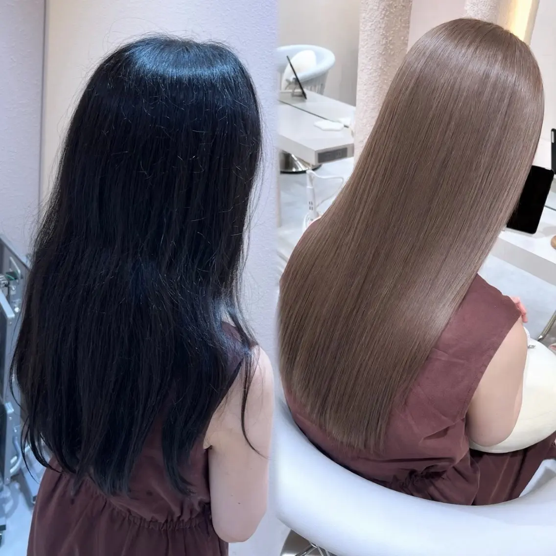 カラー 透明感カラー/髪質 改善☁️🫧こはるのヘアスタイル