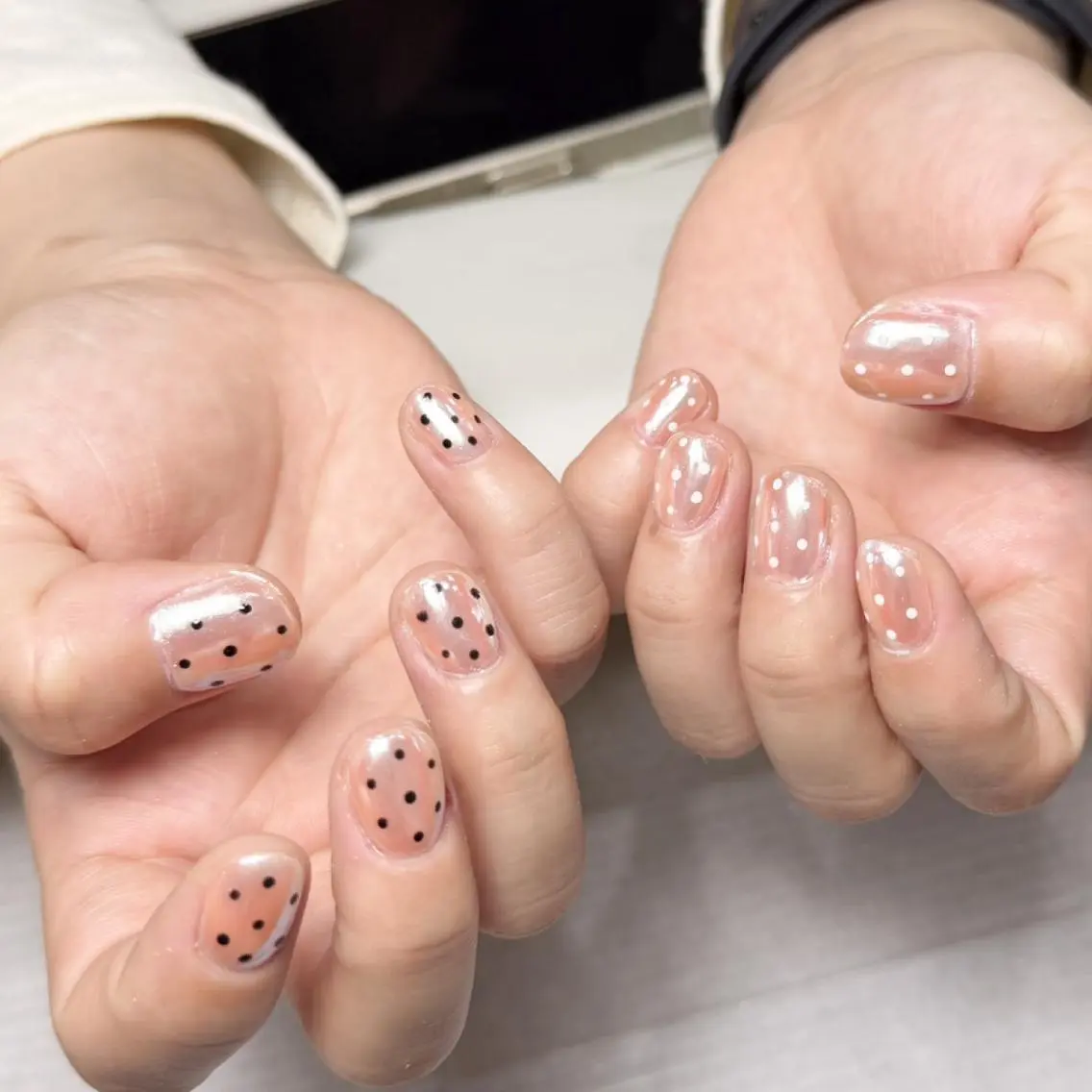 ネイル ミラーネイル ハンドネイル 美桜 高円寺Nailのネイルデザイン