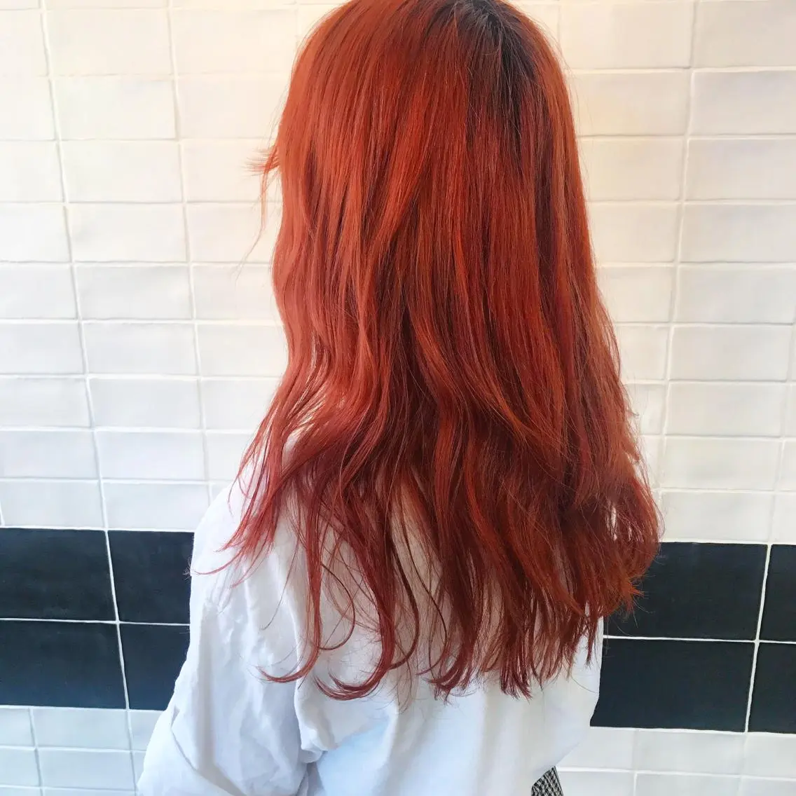 ロング kiyono ⭐︎ダブルカラーのヘアスタイル