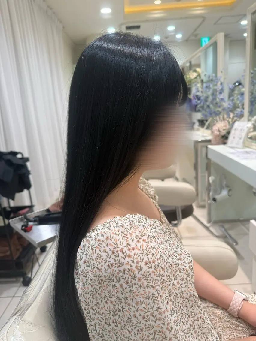 ロング カラー ヘアカラー トリートメント 艶感カラー🫧/ ハイトーン🌟/まおのヘアスタイル