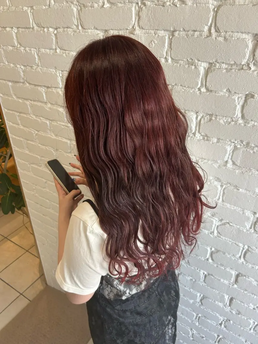 カラー なかしま しおん🫧🩵のヘアスタイル