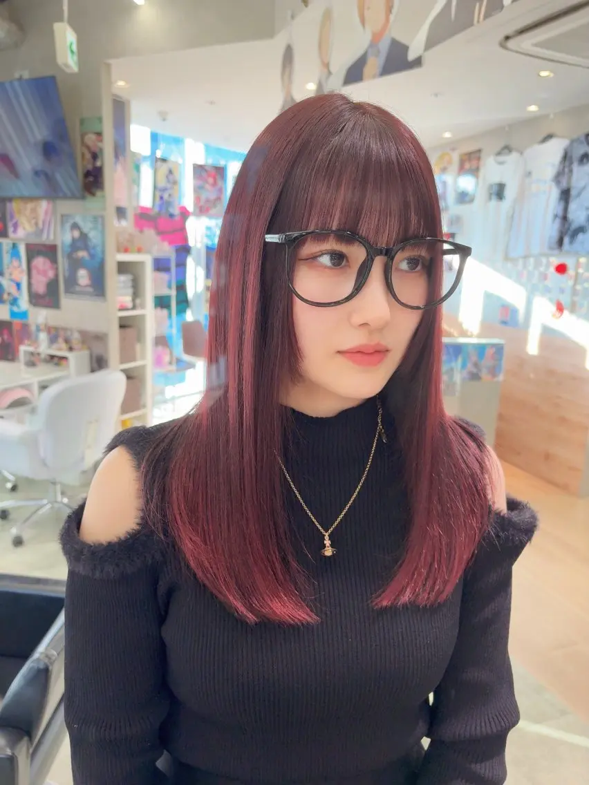 カラー オタク美容師 ばっしーのヘアスタイル
