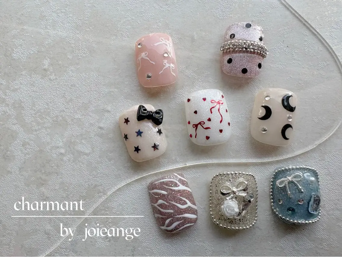 ネイル フットネイル charmant rinaのネイルデザイン