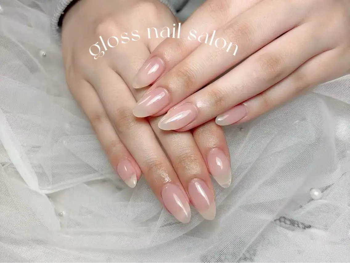 ネイル ハンドネイル ゆり🌷 gloss nailのネイルデザイン