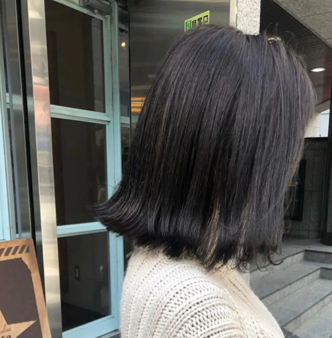 カラー グレージュ ミルクティーグレージュ 美容室ARKS 黒田杏奈のヘアスタイル