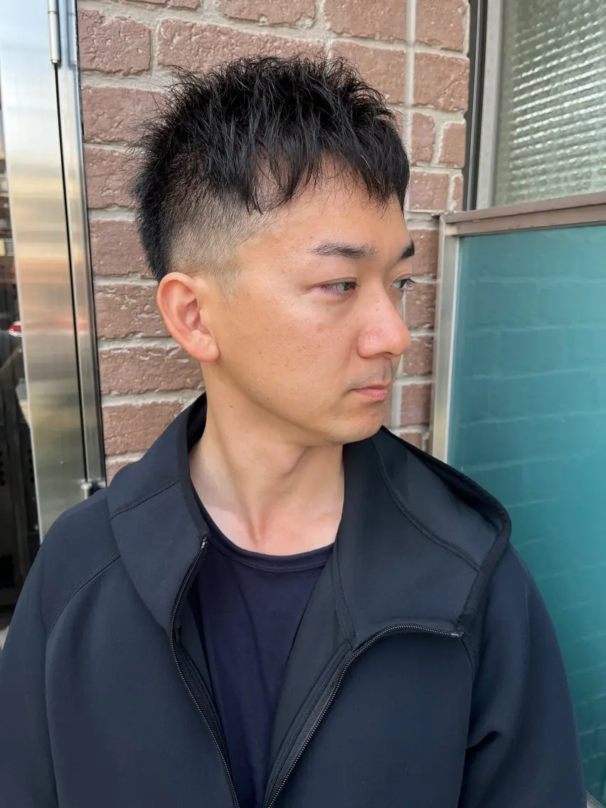 ショート メンズ 久木原 ゆりのヘアスタイル