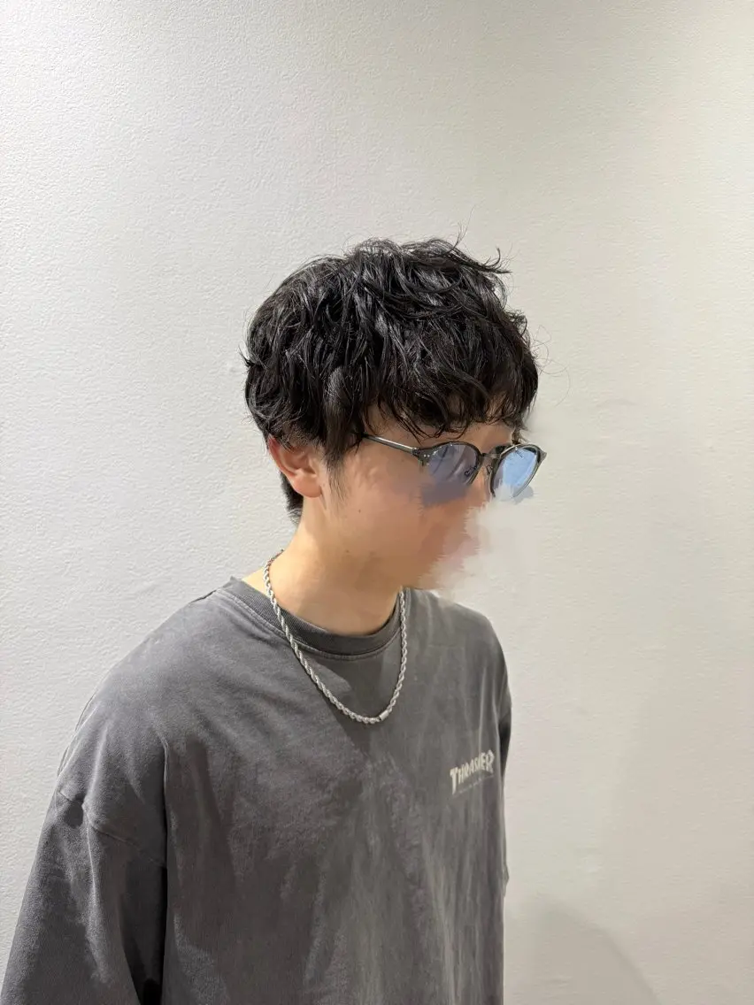 カット+パーマ🌀の写真