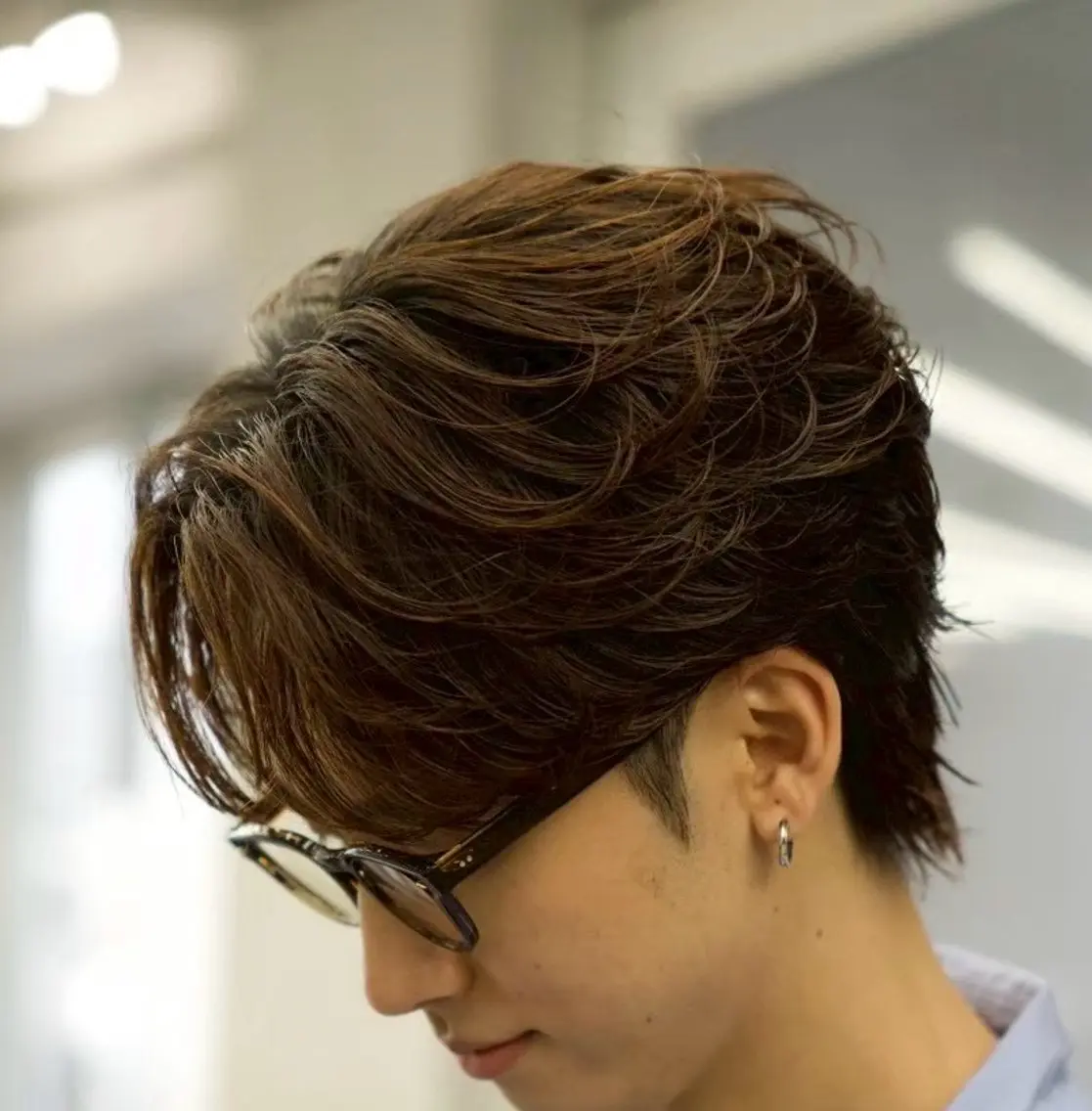 パーマ メンズ カット パーマ トリートメント 🐲原宿、渋谷/メン ズ特化/パーマ、縮毛のヘアスタイル