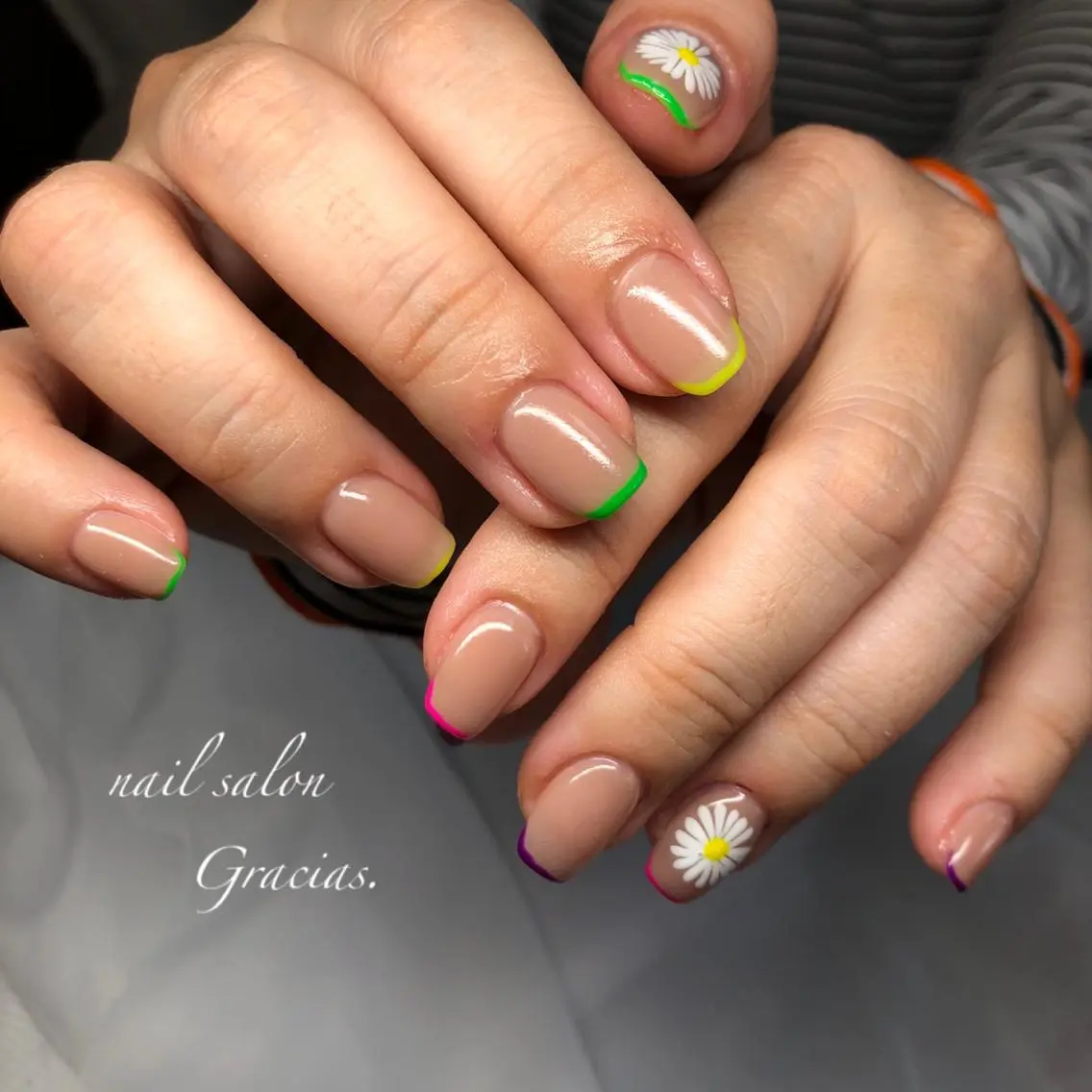 ネイル ハンドネイル Gracias. rieのネイルデザイン
