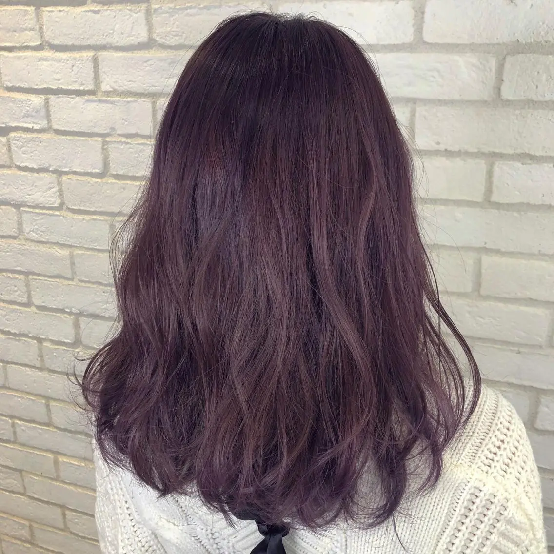 セミロング カラー パーマ ヘアアレンジ メンズ キッズ ネイル マツエク・マツパ ピンクカラー バイオレットカラー カラーマツエク ピンク 新宿/髪質改善/ 美髪矯正✨浅江通友のヘアスタイル
