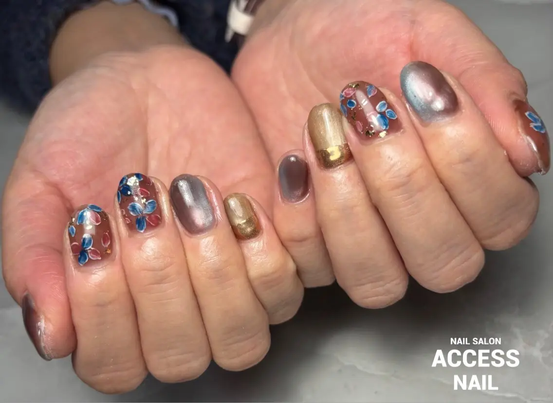 ネイル access nailのネイルデザイン