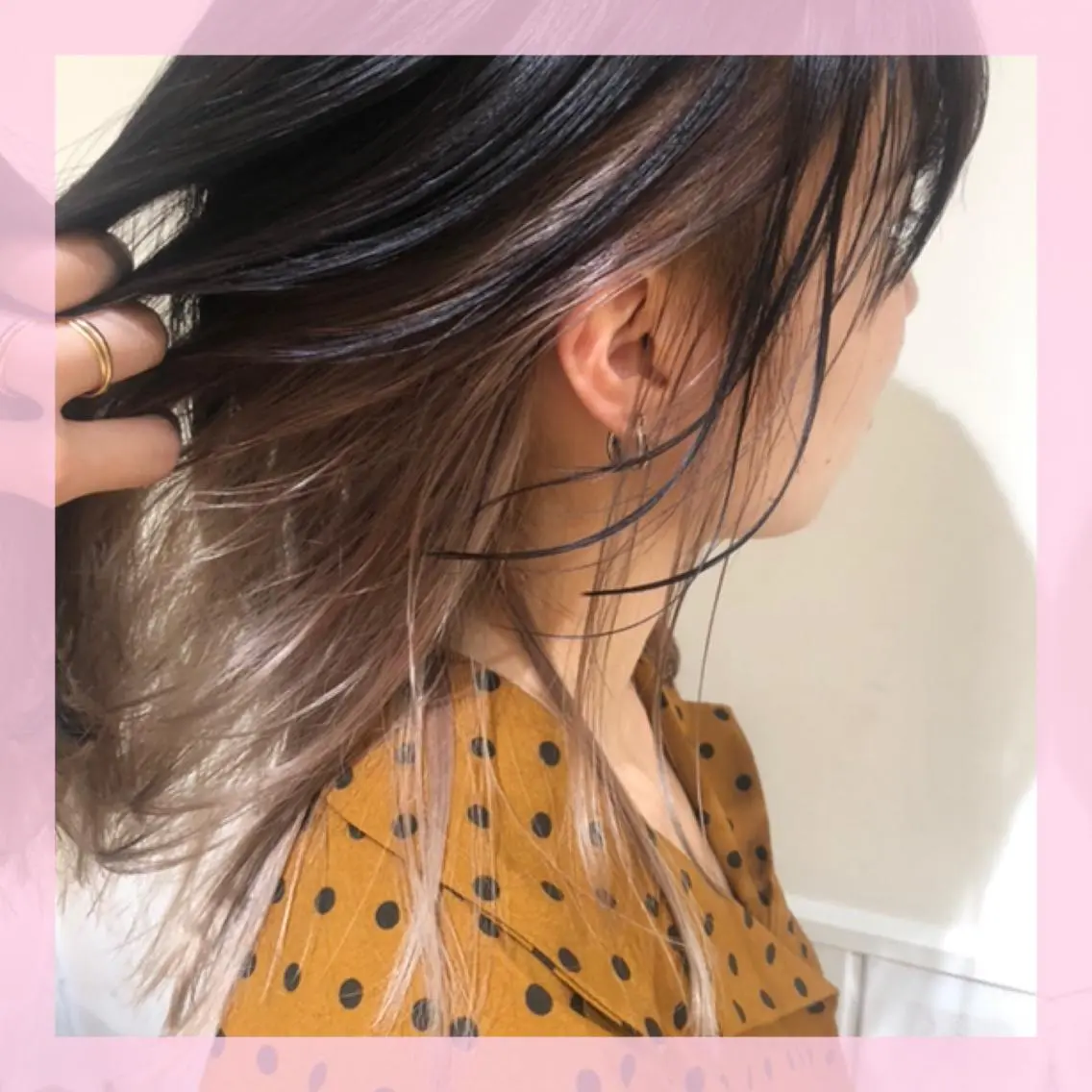 2回目までOK おしゃれインナーカラー💄の写真