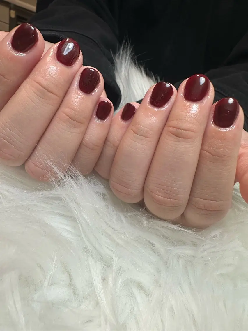 ネイル ボルドー ショートネイル As nailのネイルデザイン