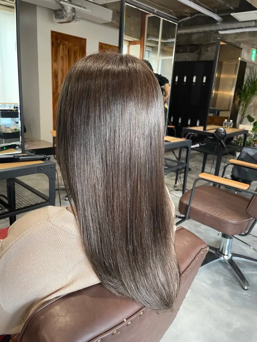カラー アクアカラー 髪質改善 マンツーマン 髪質改善　工藤のヘアスタイル