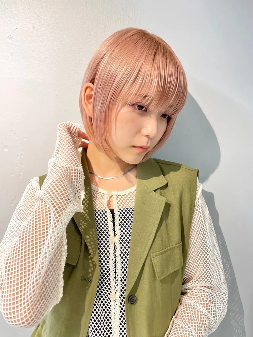 ショート ボブ/ ミディアムKOUGAのヘアスタイル