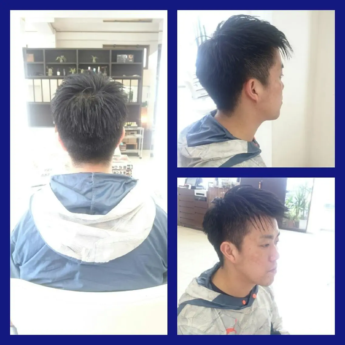 ショート メンズ キンジョウ エナミのヘアスタイル