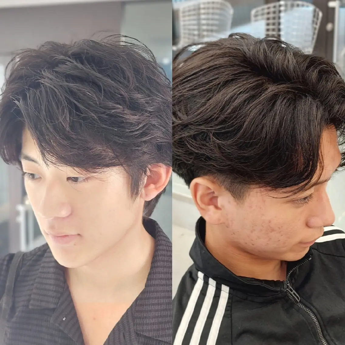 メンズ ヘアセット Kazuma/メンズ /ブリーチ/縮毛のヘアスタイル