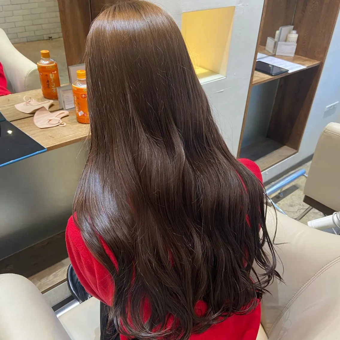ロング カラー カット ヘアカラー miku 🫧のヘアスタイル