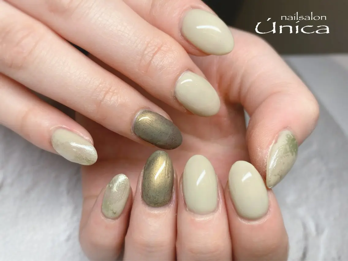 【オフ有】毎月変わる🌿シンプルニュアンス定額の写真