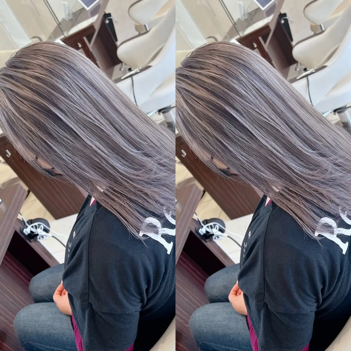 カラー earth甲府昭和店 東 允のヘアスタイル