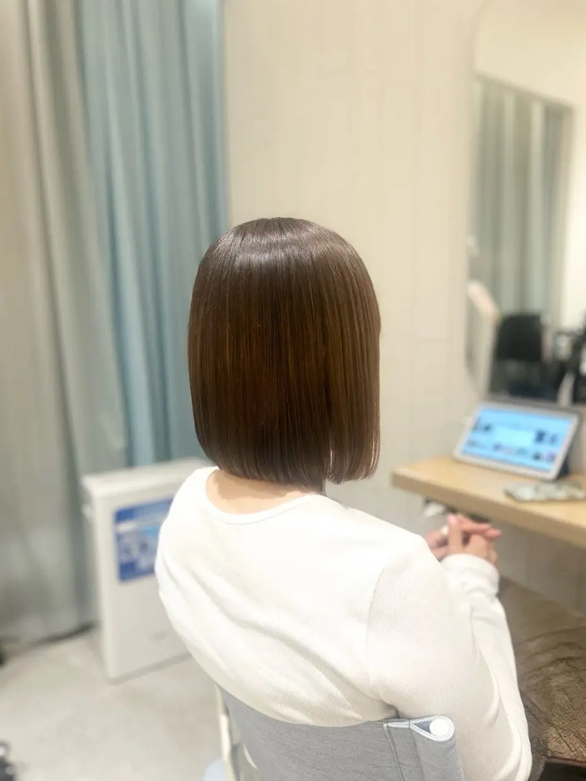 ミディアム ボブ ショート✂︎ボブ/ /小駒杏花のヘアスタイル