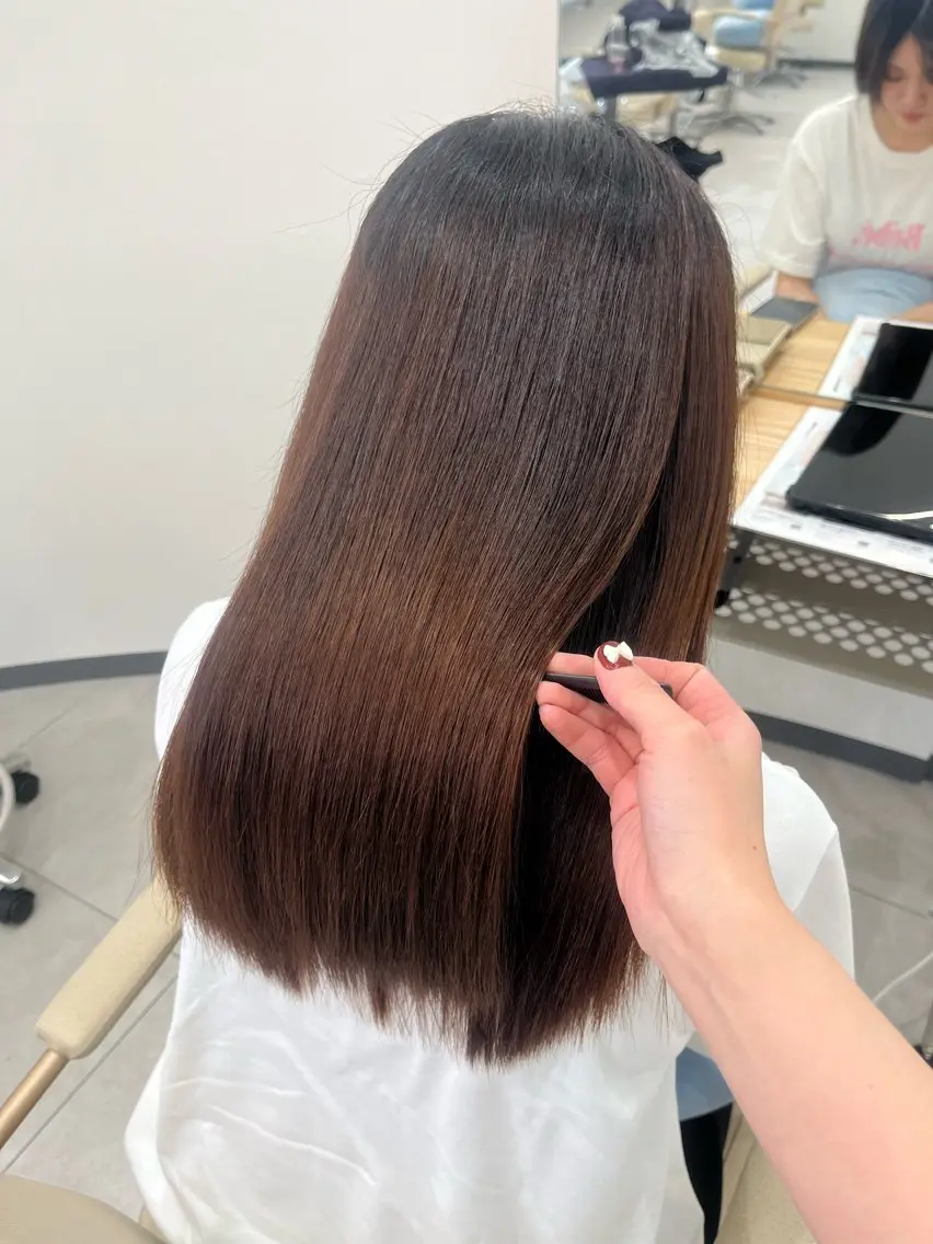 ロング トリートメント トリートメント N°Elune みゆきのヘアスタイル