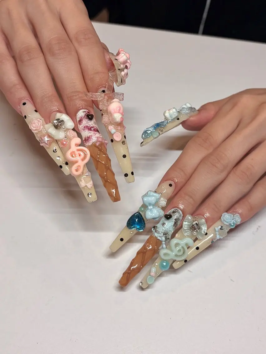 ネイル スカルプネイル ハンドネイル AOI💫 nailのネイルデザイン
