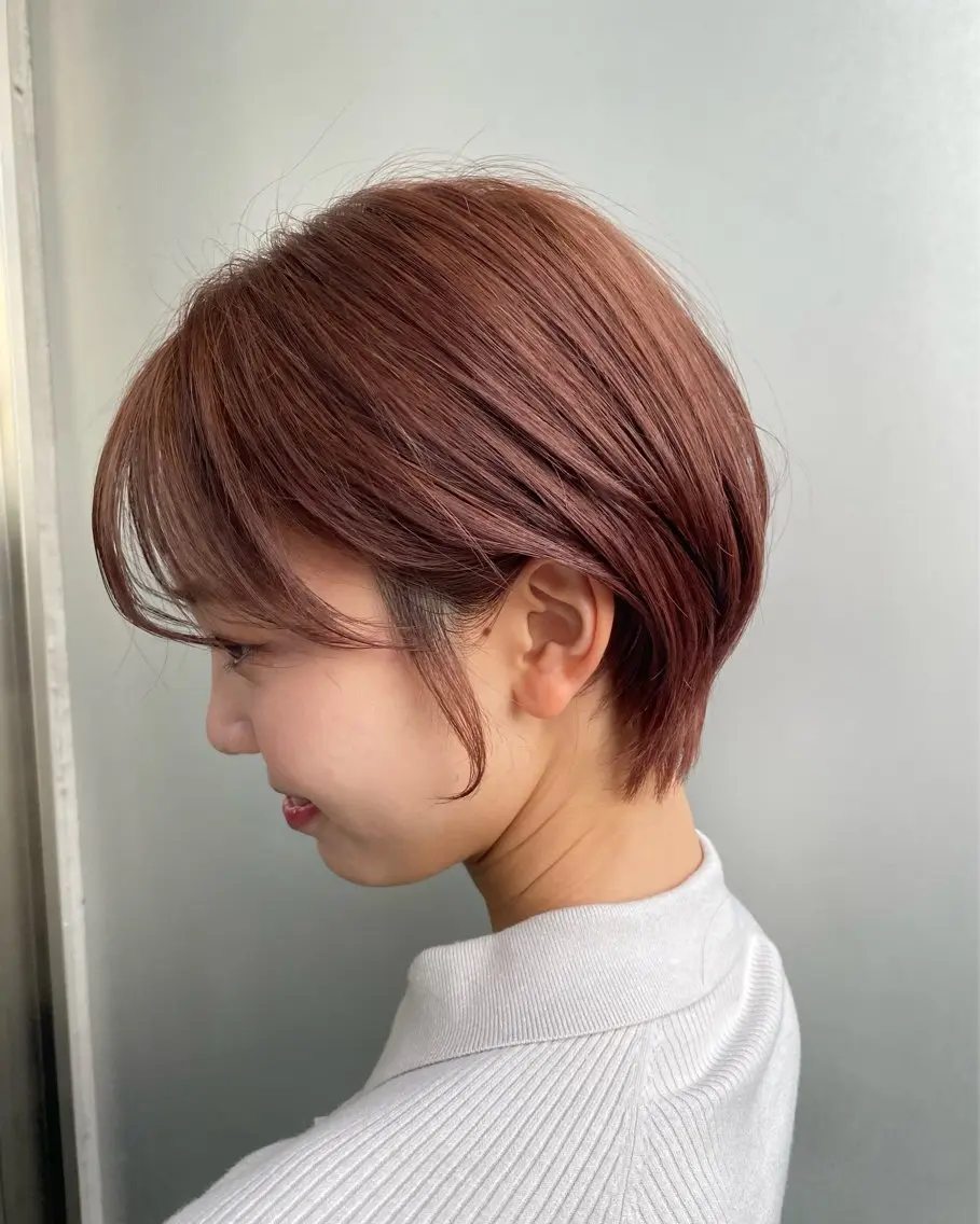 ショート ショートヘア 金子 芽威のヘアスタイル