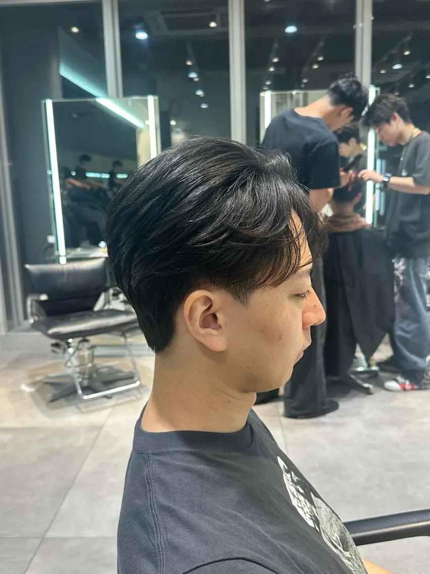 ショート パーマ メンズ メンズパーマ ニュアンスパーマ 似合わせパーマ🔥 河浪 大智のヘアスタイル