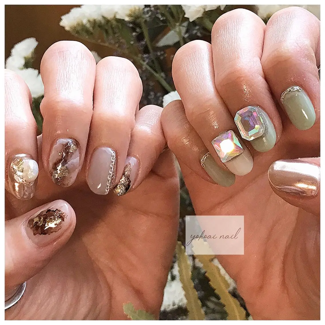 ネイル ハンドネイル yokoai nailのネイルデザイン