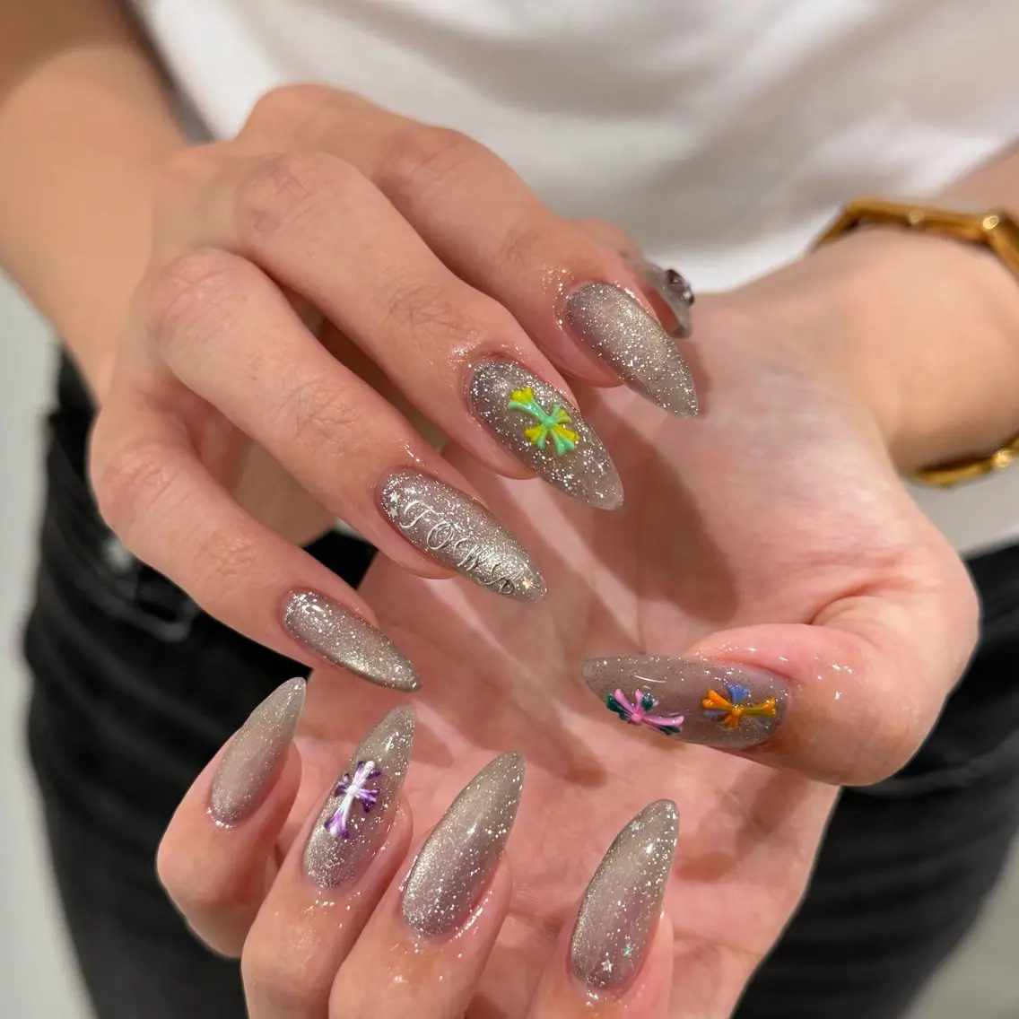 ネイル mayu🎀 Zinaおおたかの森のネイルデザイン