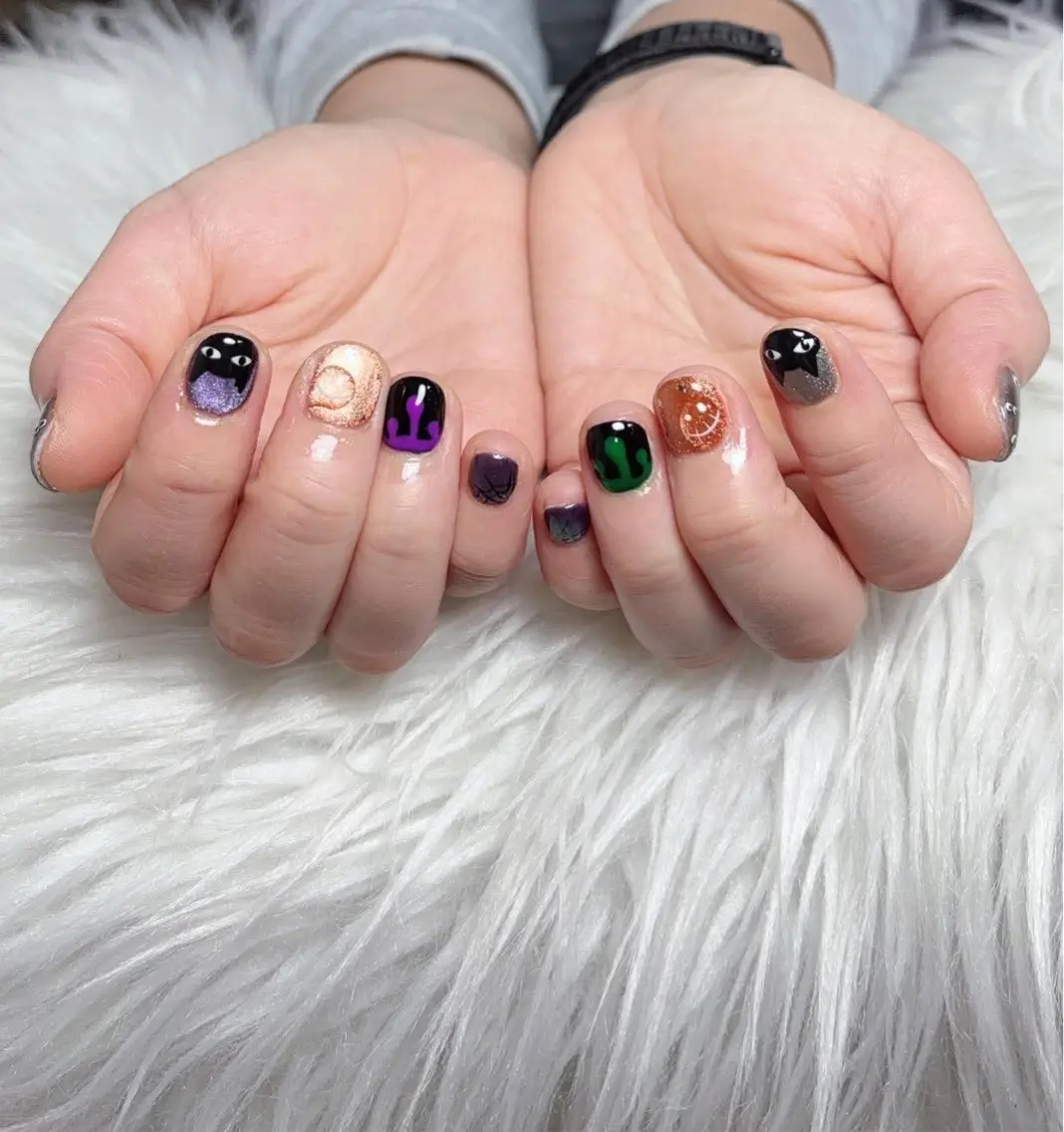 ネイル ハンドネイル Rosy Nail Galleryのネイルデザイン