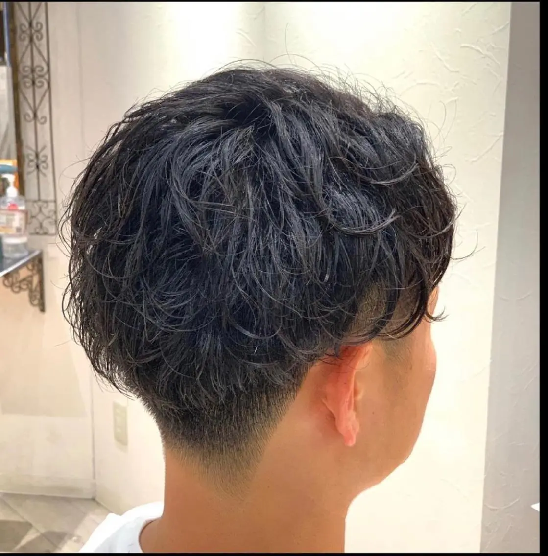 ショート パーマ メンズ 佐藤 良祐のヘアスタイル