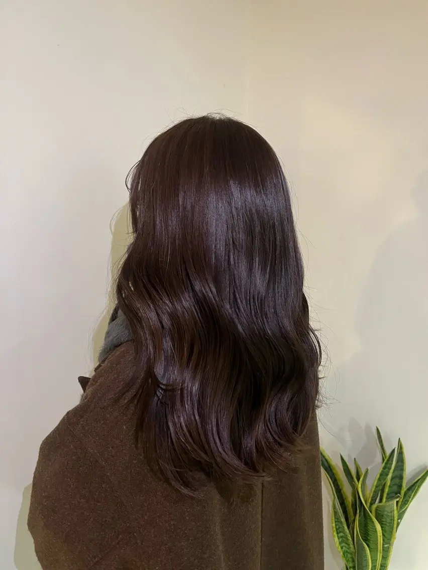 ロング カラー ヘアカラー saraju コナツのヘアスタイル