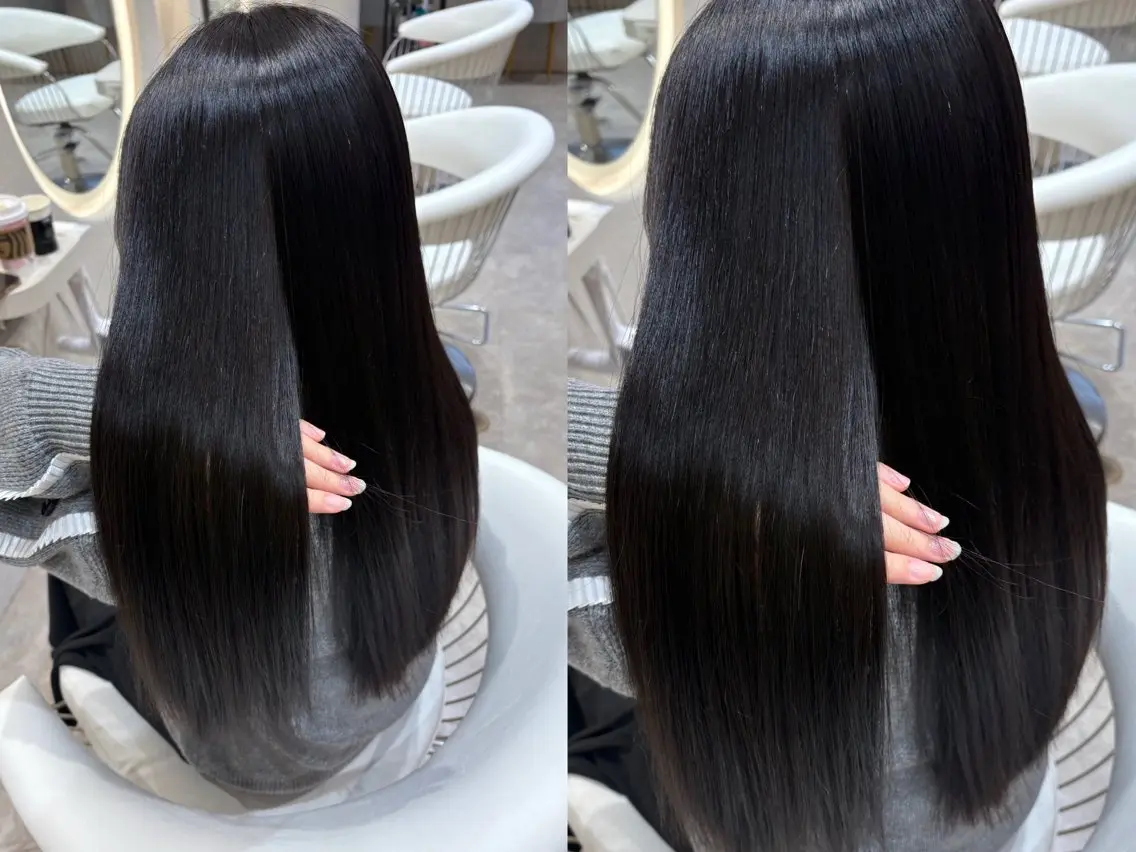 ロング カット トリートメント 上品♡韓国レイヤー 🤍のの🤍のヘアスタイル