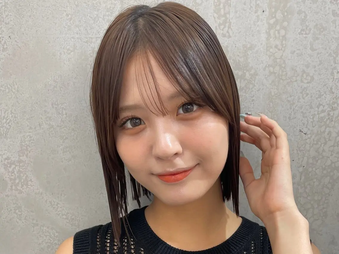 似合わせレイヤー🌟 巻ける縮毛矯正みつきのヘアスタイル