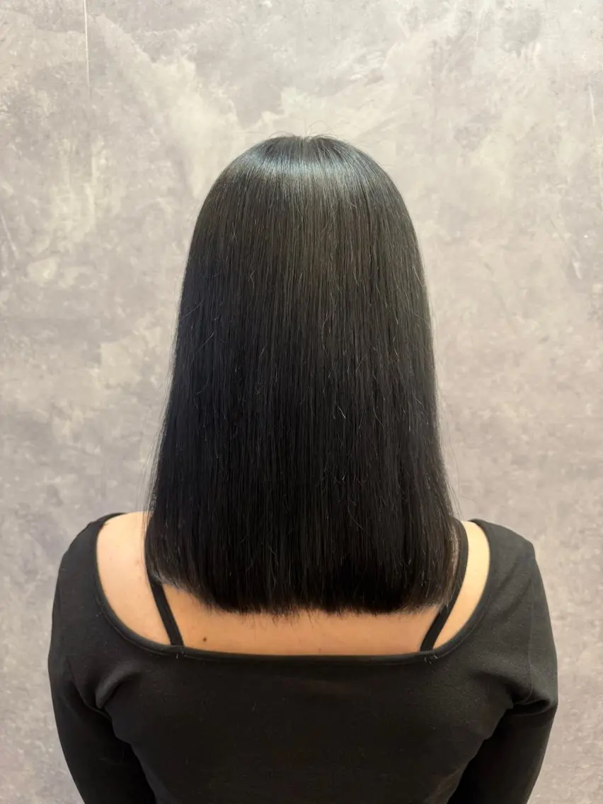 セミロング 宮崎 風花のヘアスタイル