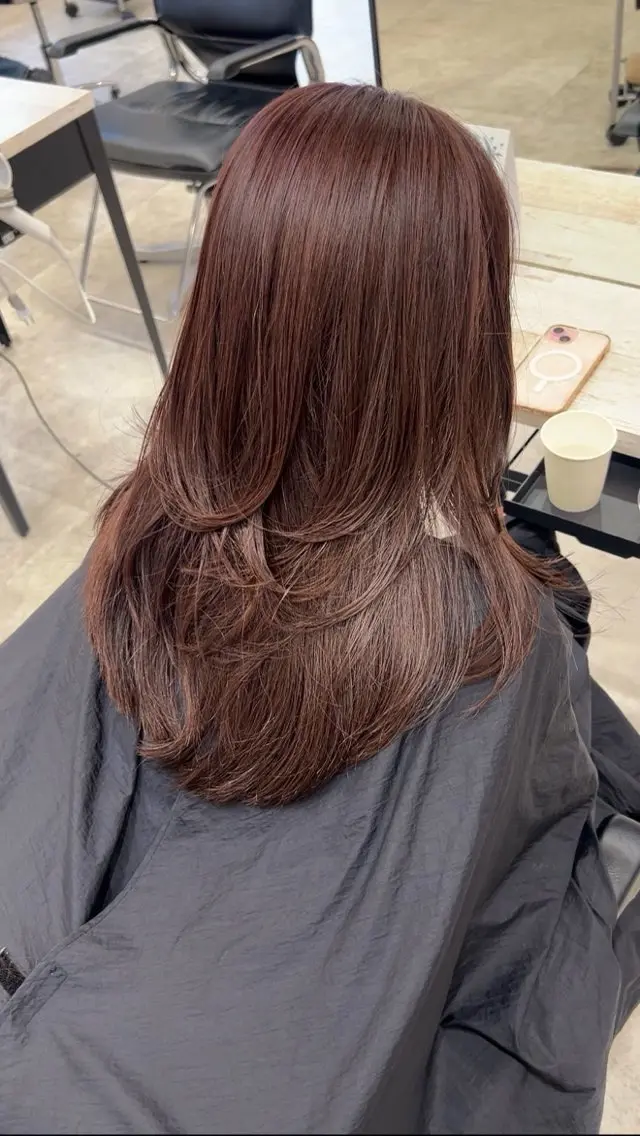 営業後限定 ブリーチなしダブルカラーの写真