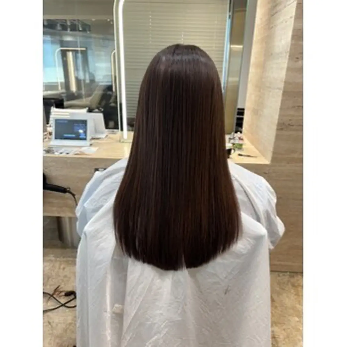 ロング 荻島 尭のヘアスタイル